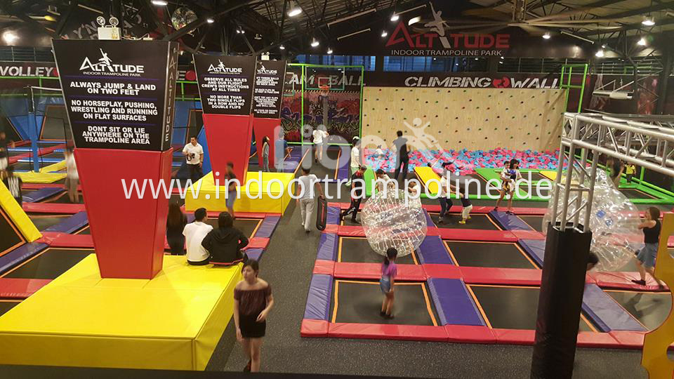 trampoline park indoor price